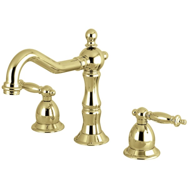 KS1972TL 8" Widespread Bathroom Faucet, Polished Brass